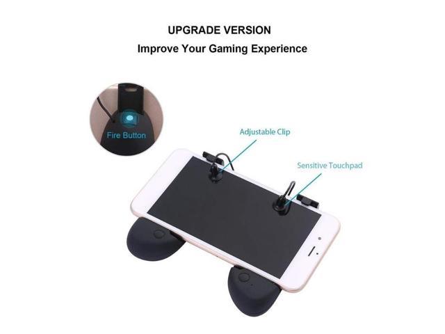 2 In 1 Mobile Phone Gamepad Free Fire Button For Pubg Trigger L1r1 Shooter Game Handle Controller For Pubg Joystick Mobile Game