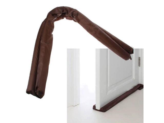 35 Brown Under Door Draft Blocker Stopper Reduce Noise Window Breeze Blocker