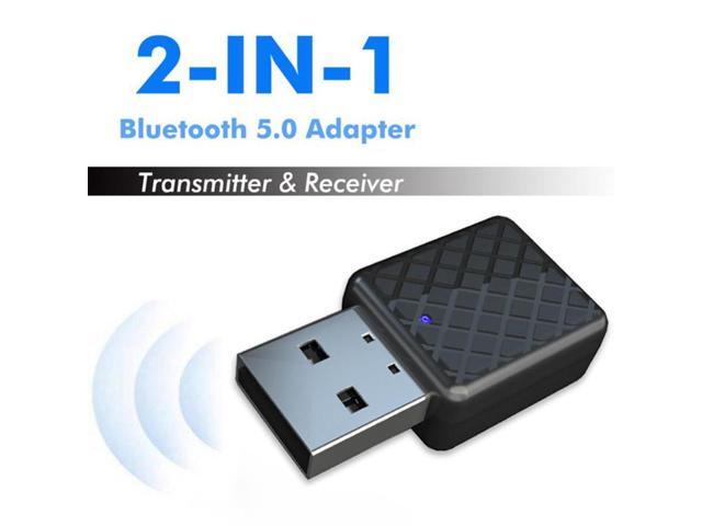 USB Wireless Bluetooth 5.0 Receiver Audio Transmitter Dongle Adapter For PC