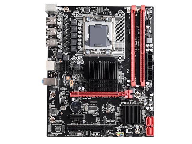 X58 Dual Channel PCI Express Gaming Desktop Solid State Motherboard