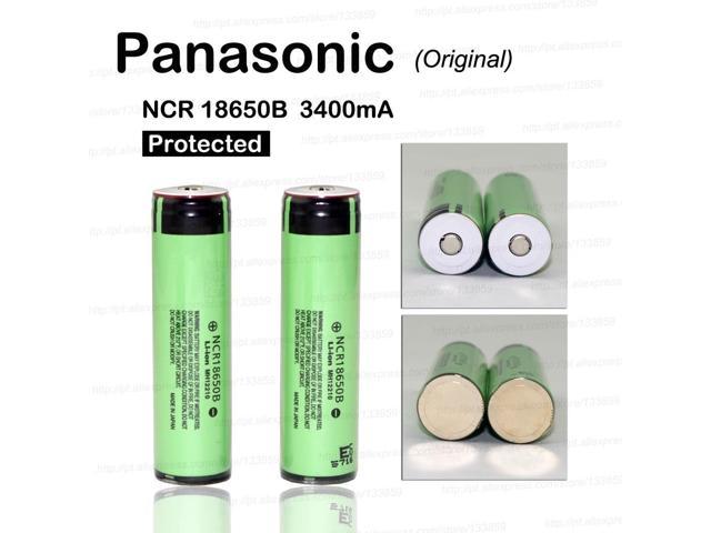 Blive gift Udtale Indsprøjtning New Protected Original Panasonic 18650 NCR18650B 3.7V 3400mAh Rechargeable  Li-ion Battery Batteries with PCB - Newegg.com