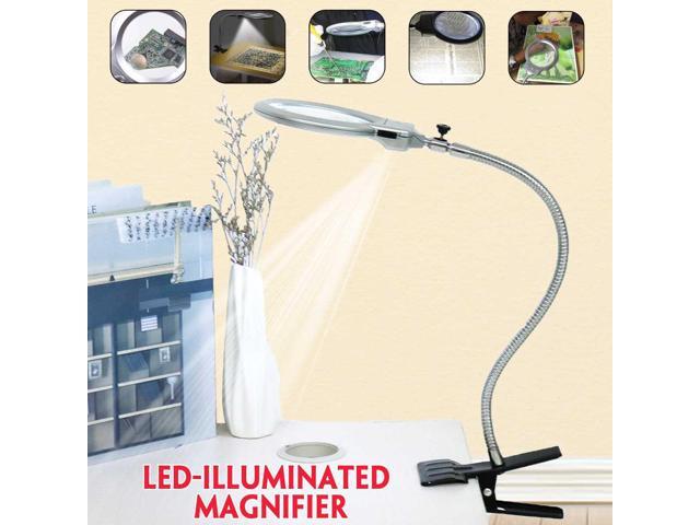 desktop illuminated magnifier
