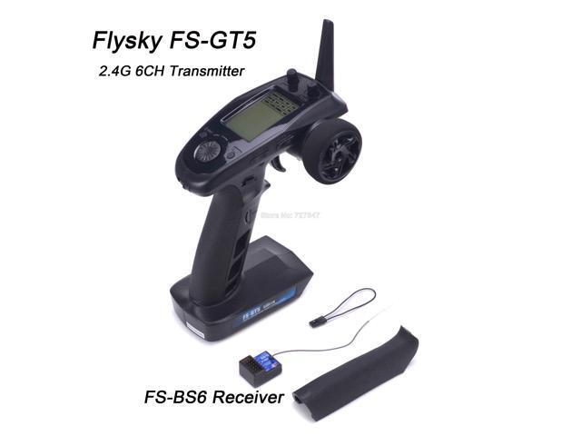 FS-GT5 - Flysky GT5 2.4G 6CH Transmitter with BS6 Receiver Gyro Fail-Safe