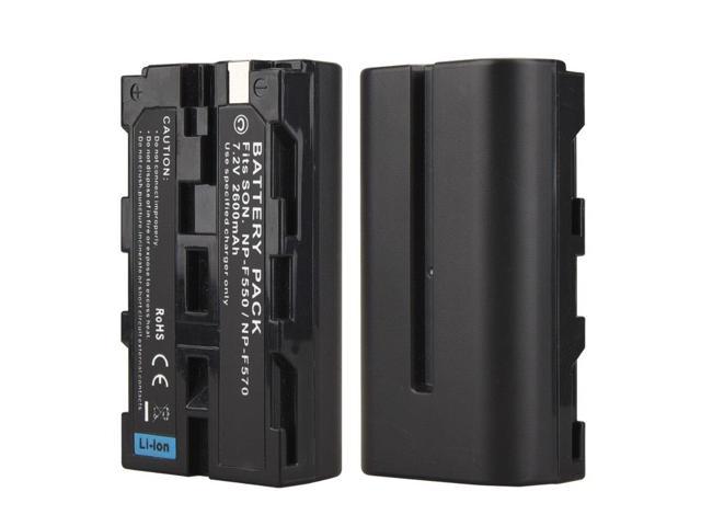 2600mah Np F550 Np F570 Rechargeable Digital Camera Battery Pack
