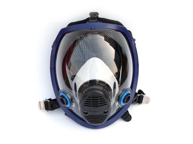 Lightweight Full Face Chemical mask Anti-Gas Mask Acid Dust Respirator Paint Pesticide Spray Silicone Filter Face Mask