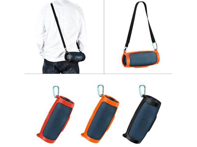 Silicone Carry Case Cover Bag Hand Strap Protective For JBL GO Bluetooth Speaker