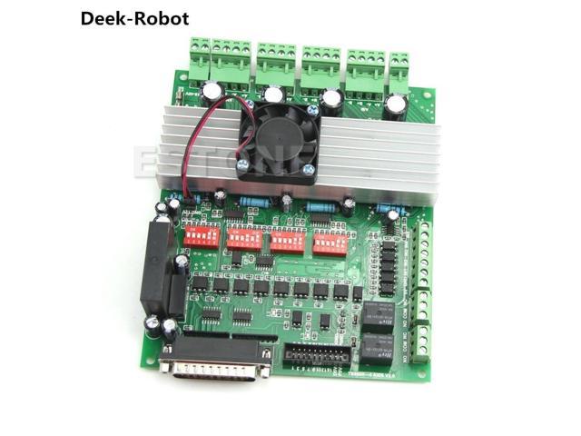 Deek Robot 4 Axis Tb6600 Cnc Controller Max Current 5a 36v Stepper Motor Driver Board Z10 Newegg Com