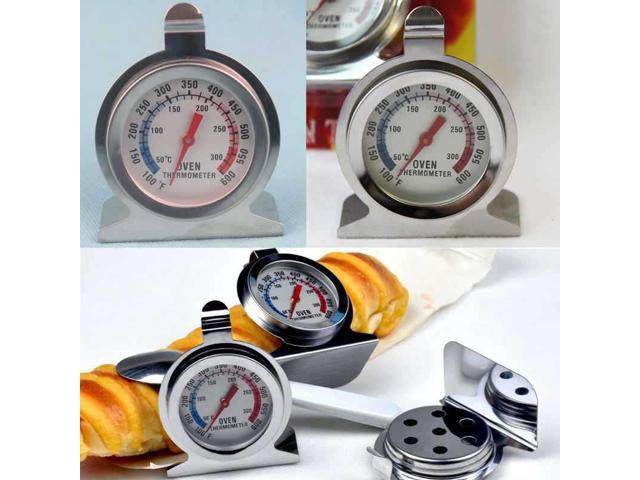 Dial Stainless Steel Oven Thermometer Temperature Gauge Kitchen Baking Supplies