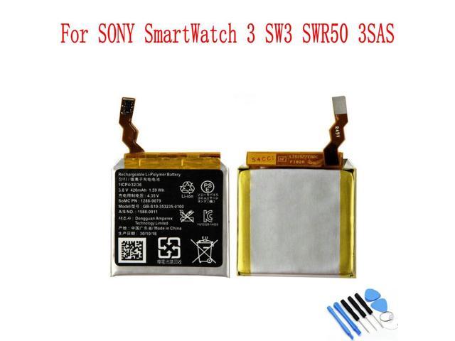 sony smartwatch 3 battery