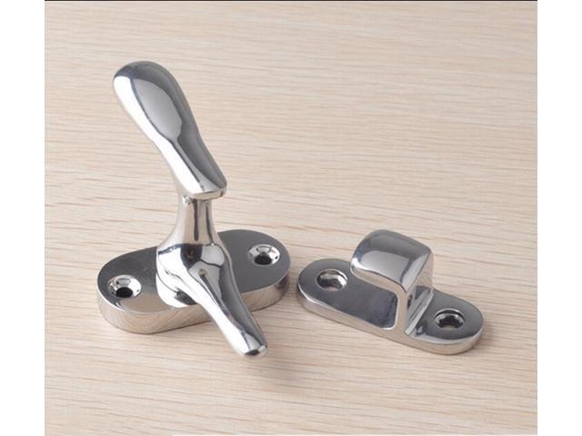 Stainless Steel Door Bolts Anti Theft Lock Buckle Holder With