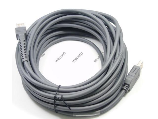 CBA-U01-S07ZAR USB Cable 6ft 2M for Symbol Barcode Scanner LS1203 LS2208 LS4208 