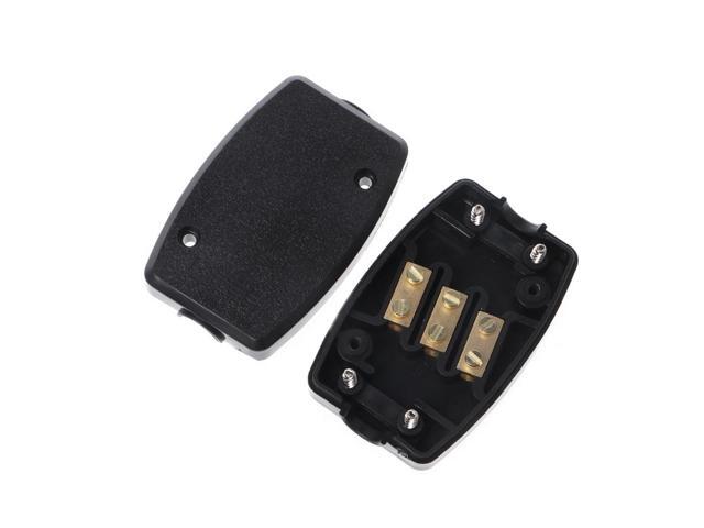 13A Inline connector box 3terminal join flex cable wire mains electrical joi/_ne