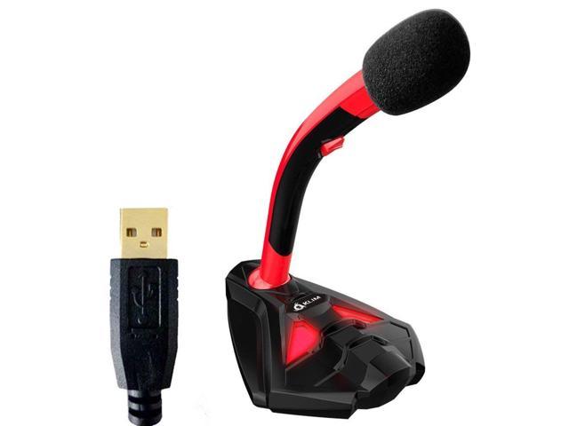 Gaming Usb Desk Microphone For Computer Compatible With Pc