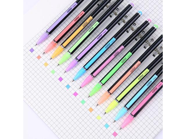 pastel colored gel pens