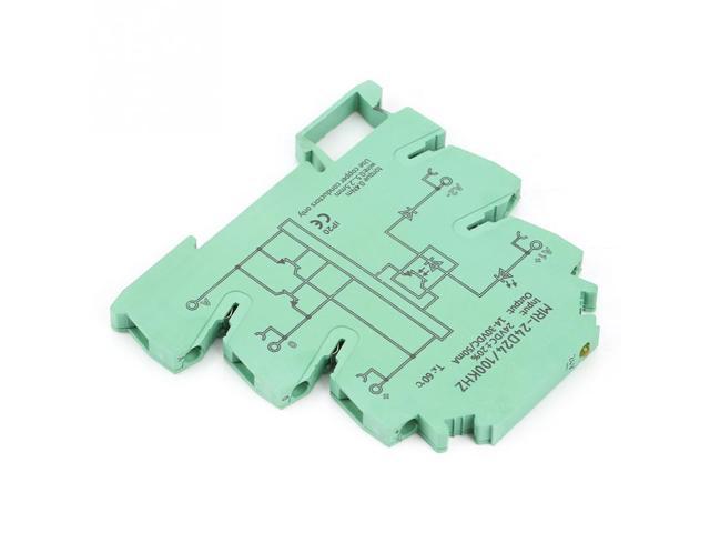 Durable MRI-24D24 High Frequency 100KHZ Photoelectrical Coupler IsolationOptocoupler Protection Relay with Yellow LED Indication PLC Relay Module 
