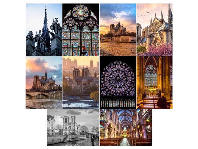 5D DIY Full Drill Diamond Painting Notre Dame de Paris Cross Stitch