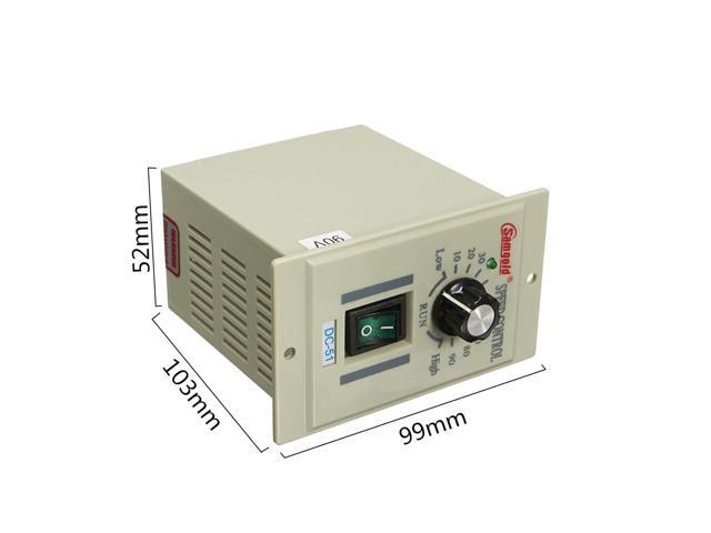 AC 110V 1//3 Variable Adjustable Motor Speed Lathe Controller For DC-51 90V 400W