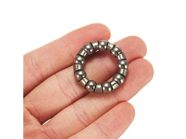 2pcs bicycle rear wheel axle 1//4 inch x 9 ball bearing cages bike cyclingshW6