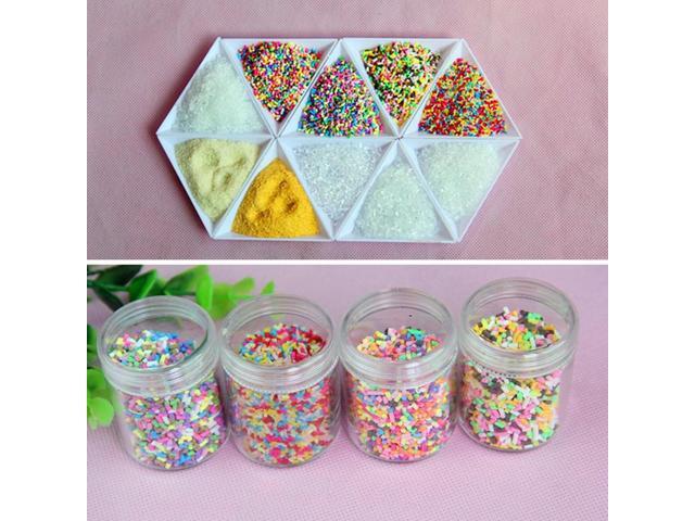 1 Box Diy Candy Fake Cake Dessert Decoration Slime Sprinkles