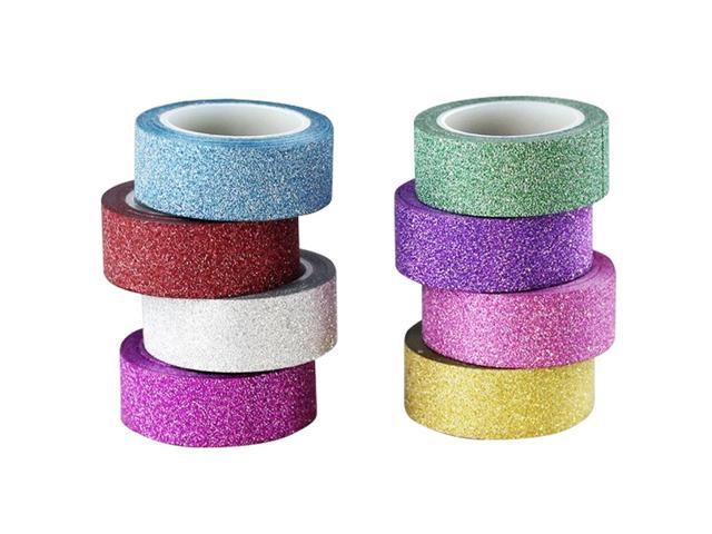 1 5mm 5m Glitter Tape Sticky Paper Masking Adhesive Tape Label