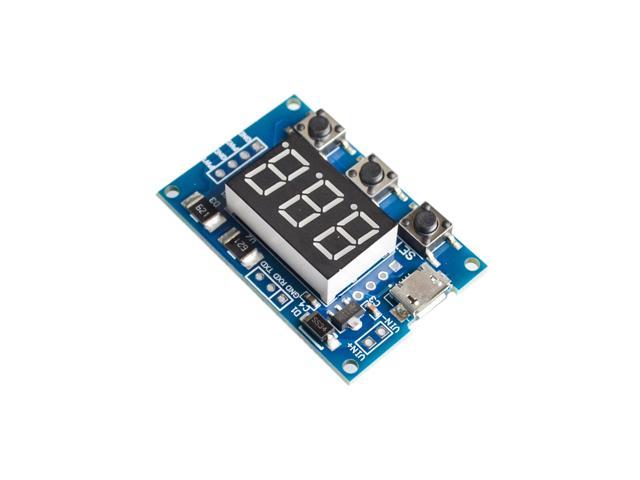 1PCS 2 Channel PWM Generator Adjustable Duty Cycle Pulse Frequency Module 