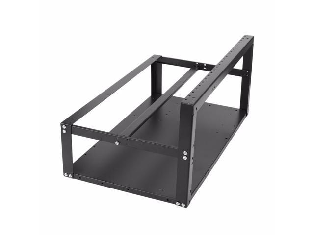 Open Air Frame Mining Rig Overlying Case Rack For 6 Gpu For Eth Computer Chassis Miner Frame Case For Ethereum For Bitcoin Computer Cases Newegg Ca