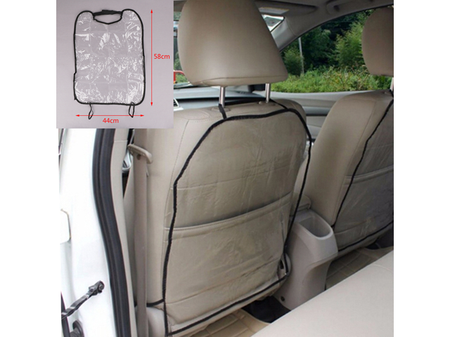 58 44cm Car Seat Back Cover Protector Kick Mat Mud Dirt Clean 58 44cm Car Seat Back Cover Protector Kick Mat Mud Dirt Clean Covers