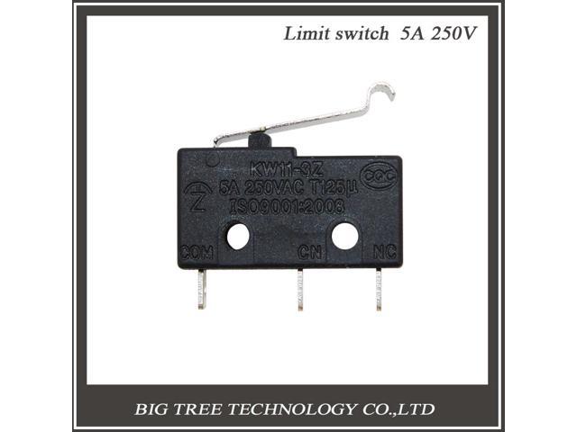 10PCS Limit Switch 3 Pin N/O N/C 5A 250VAC KW11-3Z Micro Switch sa
