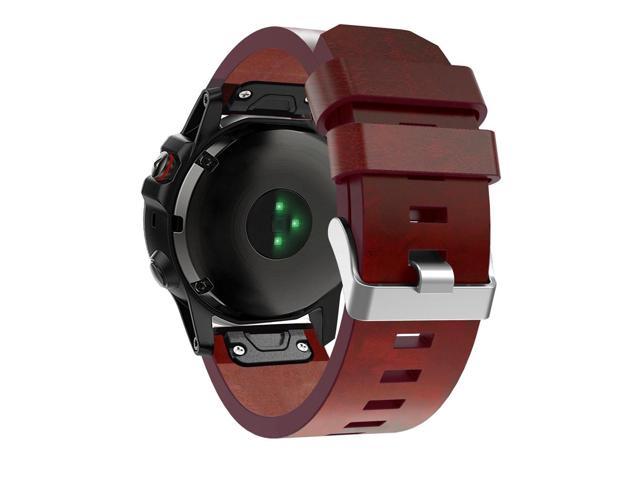 garmin fenix 5x leather strap
