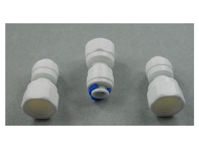 3 Pieces Quick Connect RO Water Straight Male BSP Pipe Without trouble Of Nut
