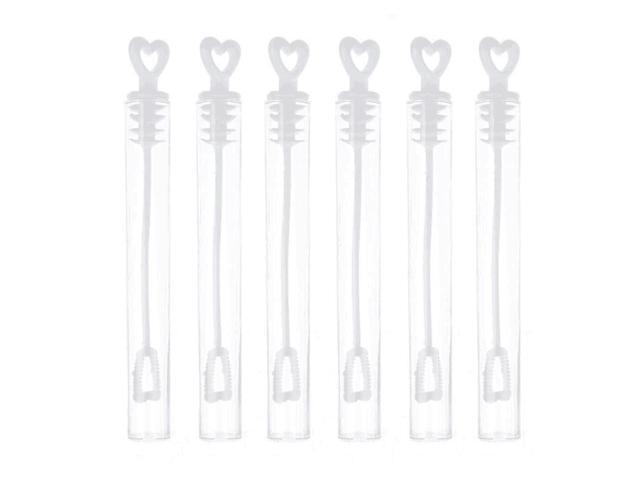 96 Wedding Wand Heart Tube Bubble Favours Table Decoration Party Accessories