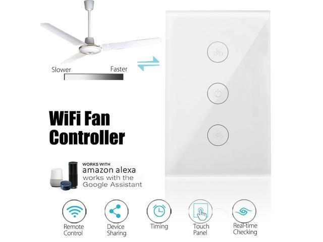 Wifi Smart Wall Switch Us Standard 400w 10a Ceiling Fan