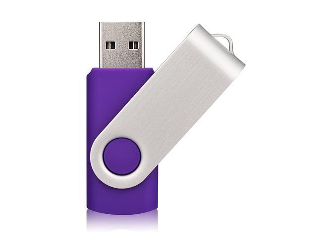 Metal Blue WooTeck 32GB Memory Stick USB Flash Drives Data Storage Swivel Cap Design