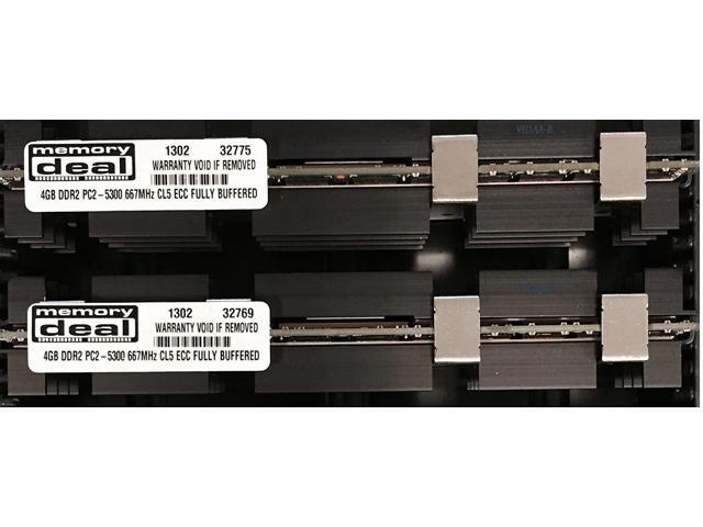 8gb 2x 4gb Ram Memory For Apple Mac Pro 06 1st Gen 1 1 Ddr2 4 Gb 667mhz Ecc Fb Dimm Newegg Com