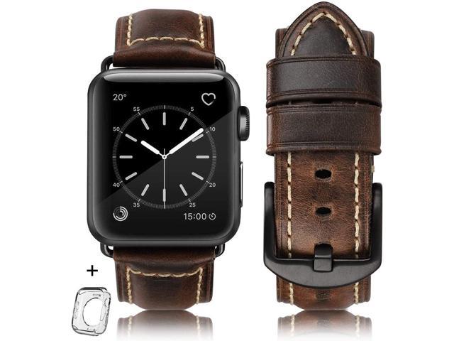 leather strap for apple watch series 4