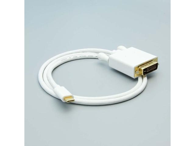Huetron TM 3 Ft USB 3.1 Type C to DVI Male Cable for Huawei Nova Plus 