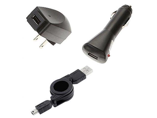 Rapid Car Charger for Verizon Motorola W755 Insten USB Data Cable