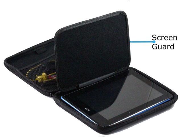 Navitech Purple Graphics Tablet Case//Bag Compatible with The HUION H420 USB Graphics Drawing Tablet