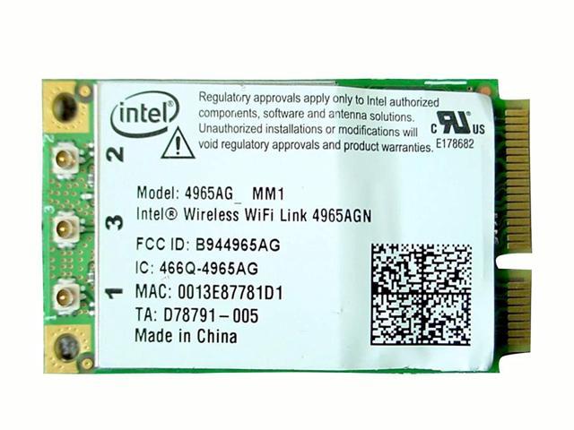 intel wireless 4965agn driver win7