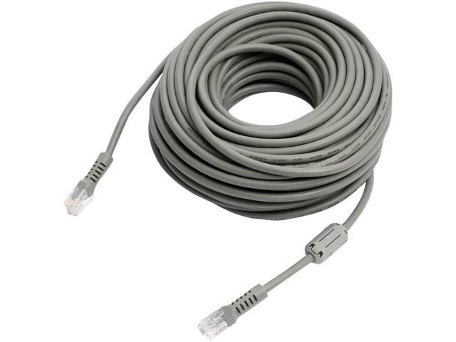 REVO America R10RJ12C 10-Feet Cable with Coupler (Gray) - Power Data Video Extension Cable for Security Cameras