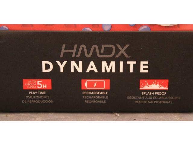 hmdx dynamite speaker