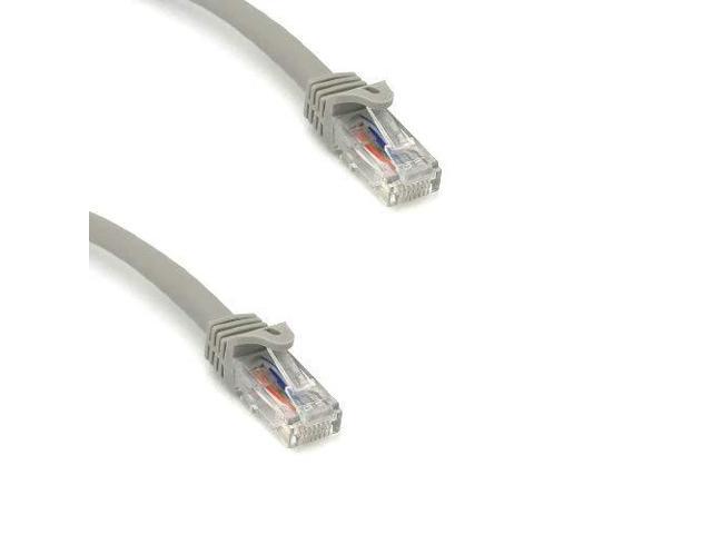 Kentek 14 Feet FT CAT6A UTP Patch Cable 24 AWG 600 MHz 10G 10Gbps Category 6a Unshielded Twisted Pair Snagless Molded Boot Ethernet RJ45 Network Internet Cord Yellow 