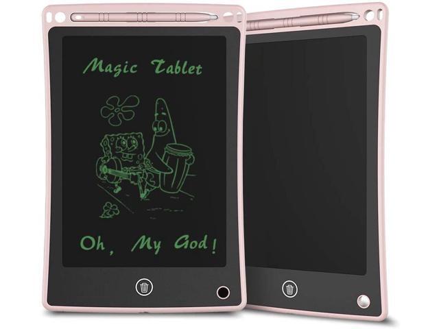 Black 8.5 inch LCD Writing Tablet Electronic Drawing Partially Erasable Tablet Pad Doodle Board Notepad Best Gift for Kids and Adults at School,Home or Office