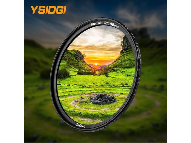 Tijdig Vies Bedankt 46mm Circular Polarizer Filter, YSDIGI CPL Protection Lens Filter with Lens  Cloth, Multi-Coated, High Definition Schott B270 Glass, Nano Coatings,  Ultra-Slim, HD CPL Filter for Outdoor Photography. - Newegg.com