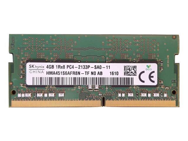 SK Hynix 4GB 1Rx8 PC4-17000 DDR4-2133 1.2volt CL15 260 Pin Sodimm Memory p/n HMA451S6AFR8N-TF SK Hynix 4GB 1Rx8 PC4-17000 DDR4-2133 1.2volt CL15 260 Pin Sodimm Memory p/n HMA451S6AFR8N-TF