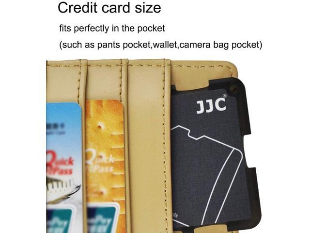 10 Slots Micro SD Card Case Holder Storage Organizer, Ultra Slim Credit  Card Size Lightweight Portable TF MSD Memory Card Storage