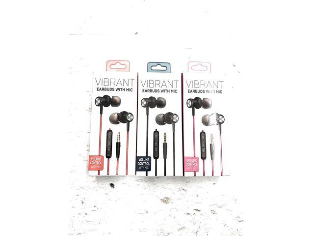 iworld vibrant earbuds with mic