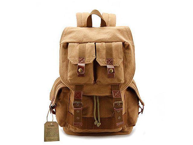 canvas camera backpack