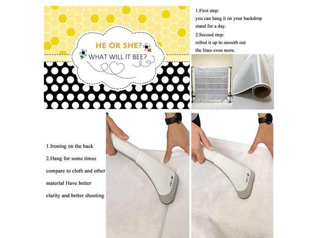 Fanghui 7x5ft Bee Theme Gender Reveal Party Photography Backdrop Bumble Bee He Or She What Will It Bee Background Honeycomb Dots Bee Day Party Banner Supplies Photobooth Props Newegg Com