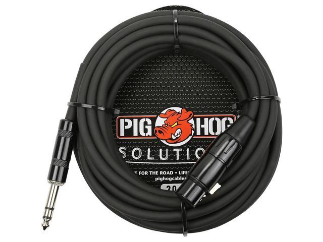 Photo 1 of Pig Hog Solutions TRS(M) to XLR(F) Balanced Adapter Cable 20 ft.